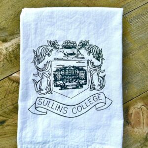 Sullins College dish towel
