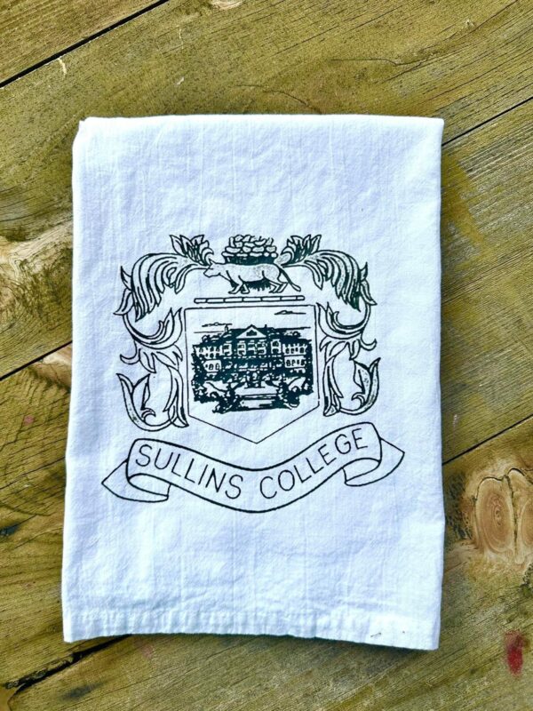 Sullins College dish towel