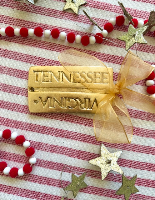 Bristol Tennessee-Virginia Christmas Ornament